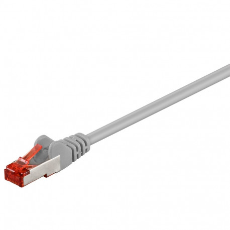 Võrgukaabel Cat6 S/FTP 0.15m, hall, PiMF, LSZH, CU