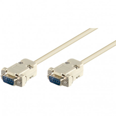 Serial cable 1:1, DB9M - DB9M, 2.0m