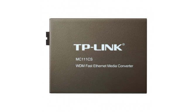 TP-LINK 10/100Mbps RJ45–100Mbps üherežiimiline SC fiiberkonverter täisdupleks Tx:1550nm Rx:1310nm ku