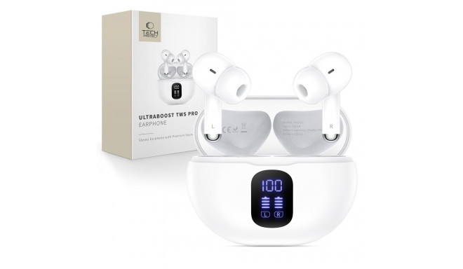 TECH-PROTECT ULTRABOOST TWS EARPHONE PRO G2 WHITE