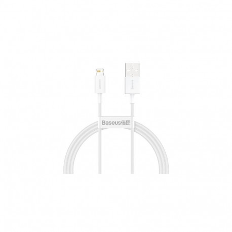 Cable USB A - IP Lightning 1m white Superior series BASEUS