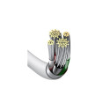 Cable USB A plug - IP Lightning plug 1.0m white Superior series BASEUS