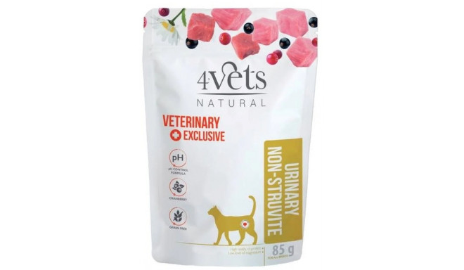 4Vets kassikonserv Natural Urinary Non-Struvite 85g
