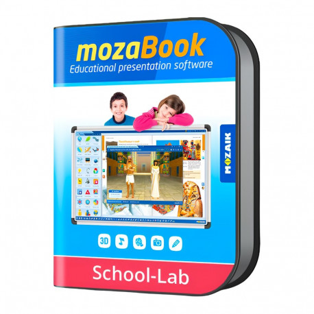 mozaBook SCHOOL-LAB - one chosen language / one device / 1 Year