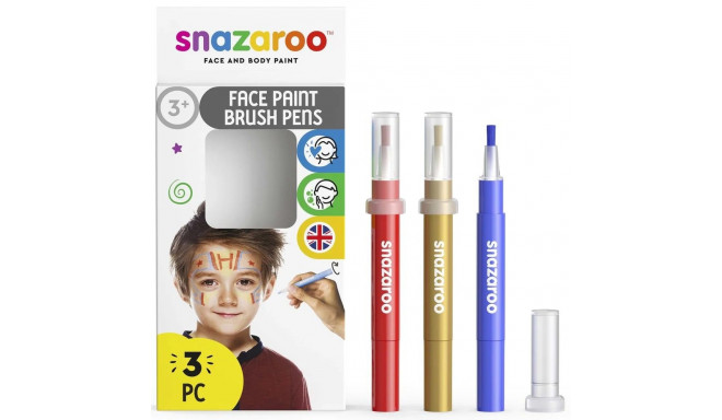 Näovärvi marker 3tk.  Adventure, Snazaroo