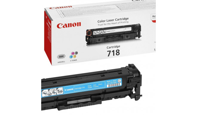 Tooner Canon 718Cyan 2900lk@5% LBP7200/7210 LBP7660Cdn LBP7680Cx MF8330/MF8340/MF8350/MF8360/MF8380 