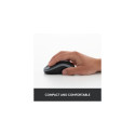 Logitech M185 Wireless Mouse, RF Wireless, 1000 DPI, Black/Grey