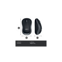 Logitech M185 Wireless Mouse, RF Wireless, 1000 DPI, Black/Grey