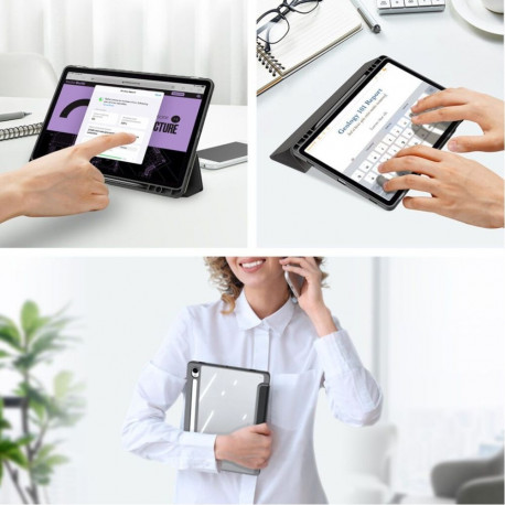 Dux Ducis DUX DUCIS case TOBY with pencil storage for SAMSUNG Tab S9/S9 FE/S10 FE black