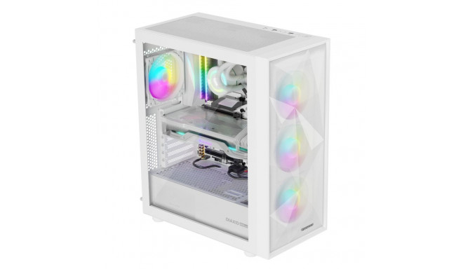Natec NATEC Genesis PC Case Diaxid 605 white