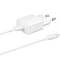 Samsung Samsung EP-T1510XWEGEU USB-C 15W PD AFC wall charger + USB-C cable - white