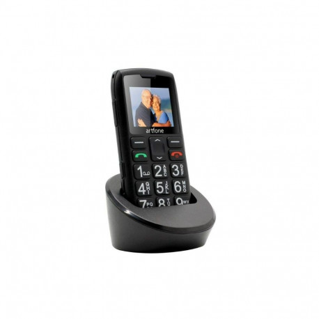 Sponge Artfone F20 Flip Senior Phone Black Silver