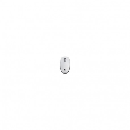 Logitech mouse LOGI B100 USB, white OEM