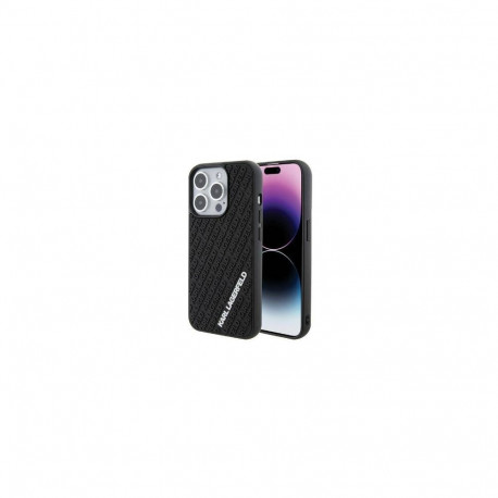 Karl Lagerfeld Apple iPhone 15 Pro Max HC 3D MULTI LOGO Black