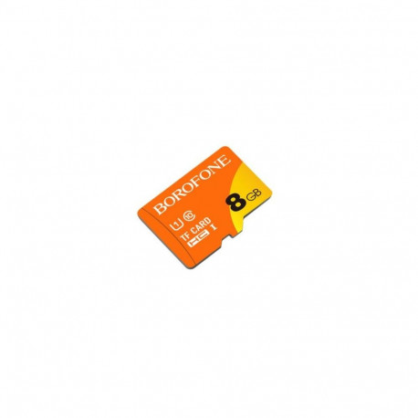 Borofone MEMORY CARD 8GB SDHC CLASS10 75MB/S MICROSD