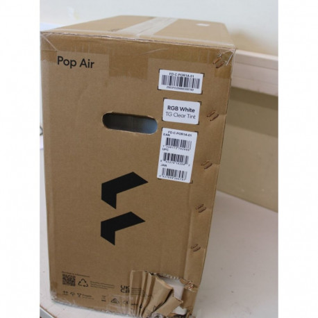 Fractal Design SALE OUT. Pop Air RGB White TG Clear Tint | | Pop Air RGB | Side window | White TG Cl