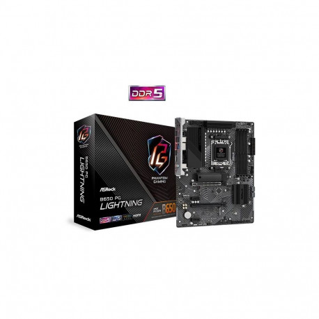 Asrock Mainboard||AMD B650|SAM5|ATX|Memory DDR5|Memory slots 4|2xPCI-Express 4.0 1x|2xPCI-Express 4.