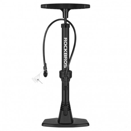 Rockbros Rockbros 42510001001 floor bicycle pump - black
