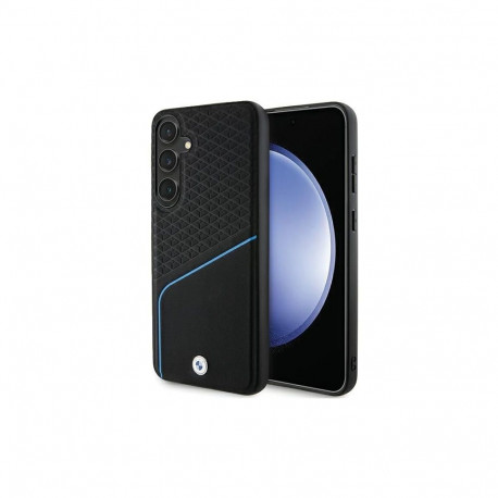 BMW BMW BMHMS24S23RDCLK S24 S921 black/black hardcase Signature Leather Textured & Line MagSafe