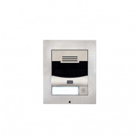 2N ENTRY PANEL IP SOLO W/O CAMERA/NICKEL 9155301S