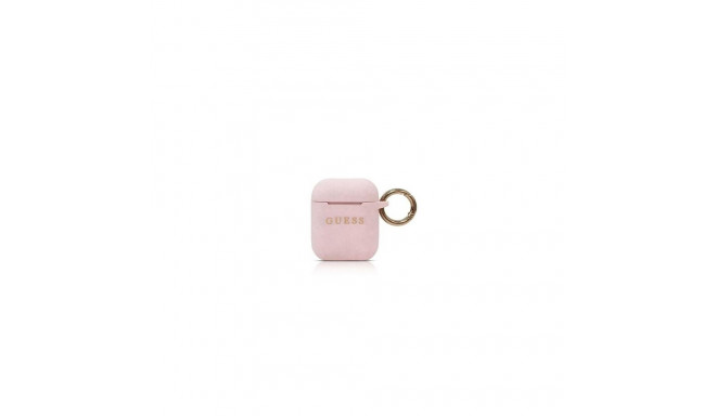 Guess - AirPods Silicone Case Pink
