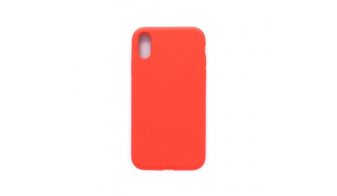Evelatus Apple iPhone XS Premium Soft Touch Silicone Case Red