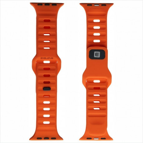 Evelatus Evelatus Watch 42/44/45 Sport Silicone Loop Orange