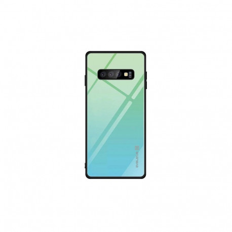 Evelatus Samsung Galaxy A40 Gradient Glass Case 6 Lagoon
