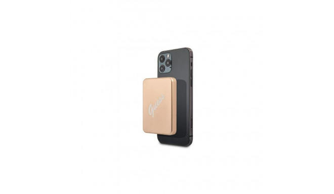 Guess Inductive Power Bank 5W GUPBMSVSLG 3000mAh MagSafe Gold