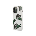Lacoste kaitseümbris Apple iPhone 13 Pro Liquid Silicone Allover Pattern Case, valge