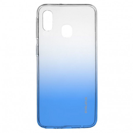 Evelatus Samsung Galaxy A40 Gradient TPU Case, blue