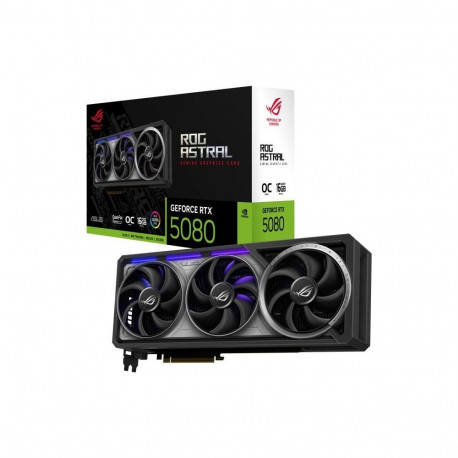 Asus Graphics Card||NVIDIA GeForce RTX 5080|16 GB|GDDR7|256 bit|PCIE 5.0 16x|Triple slot Fansink|2xH