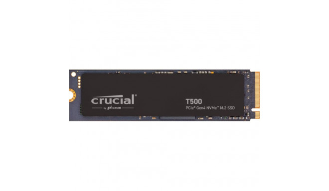 Crucial SSD||T500|1TB|M.2|PCIe Gen4|NVMe|3D NAND|Write speed 6800 MBytes/sec|Read speed 7300 MBytes/