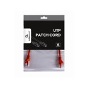 Gembird PATCH CABLE CAT6 UTP 0.25M/RED PP6U-0.25M/R