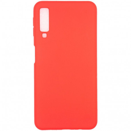 Evelatus kaitseümbris Samsung Galaxy A7 2018 Nano Silicone Case Soft Touch TPU, punane