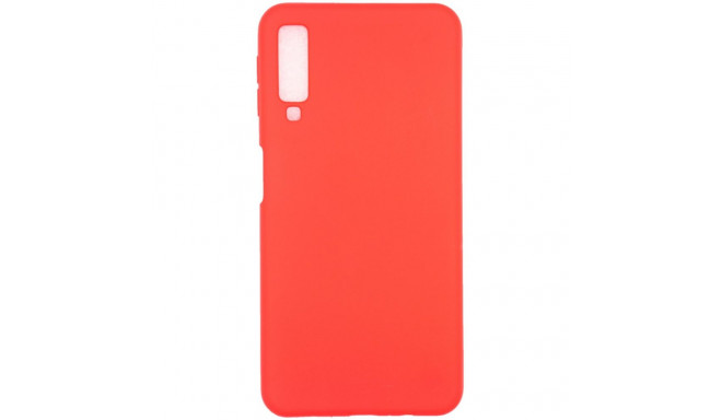 Evelatus kaitseümbris Samsung Galaxy A7 2018 Nano Silicone Case Soft Touch TPU, punane