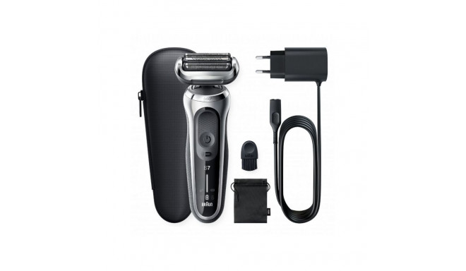 Braun Shaver 71-S1000s Operating time (max) 50 min, Wet & Dry, Silver/Black