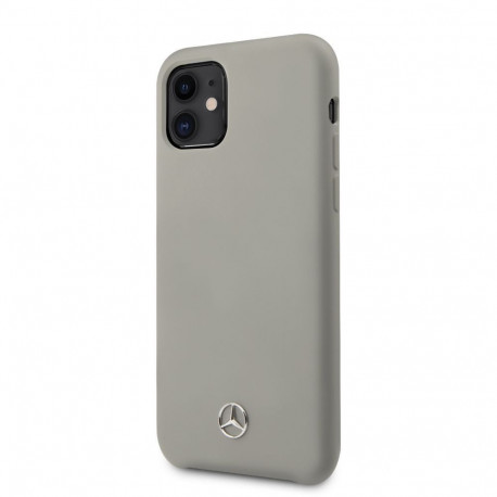 Mercedes-Benz kaitseümbris Apple iPhone 11 Liquid Silicone Case, hall