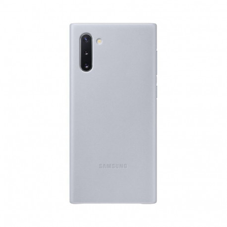 Samsung Galaxy Note 10 Leather Cover Gray