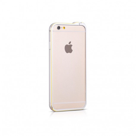 Hoco kaitseümbris Apple iPhone 6/6s Blade Series Fedora Metal Bumper HI-T026, hõbedane