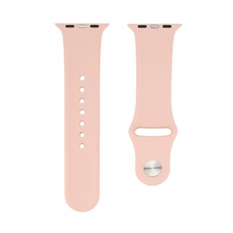 Connect Watch 38/40/41mm Silicone Loop Watch Strap (110mm S/M) Pink Sand