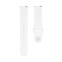 Connect 22mm Silicone Loop Watch Strap (S/M 110mm) White
