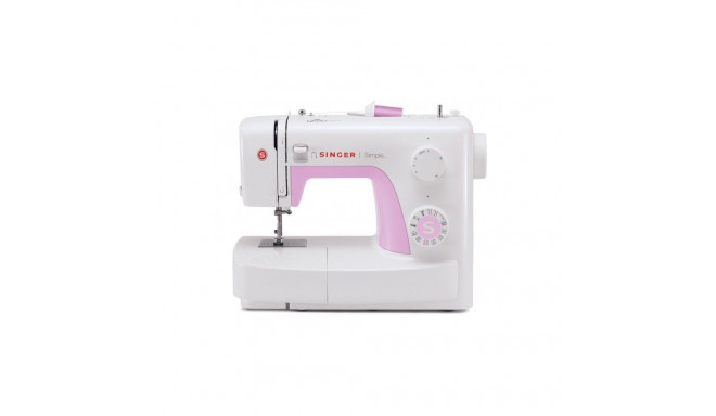 Singer Sewing machine SIMPLE 3223 White/Pink, Number of stitches 23, Number of buttonholes 1,