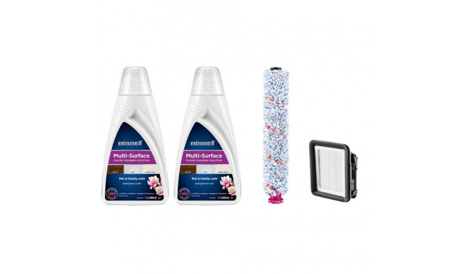 Bissell Cleaning Pack MultiSurface (2xDetergents+Brushroll+Filter)
