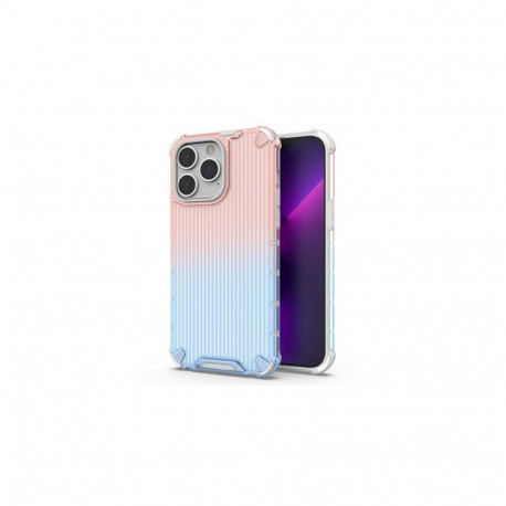 iLike Apple iPhone 14 Pro Max pink and blue armored case Protect Case