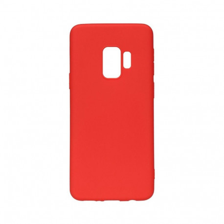 Evelatus Samsung Galaxy S9 Plus Premium Soft Touch Silicone Case Red