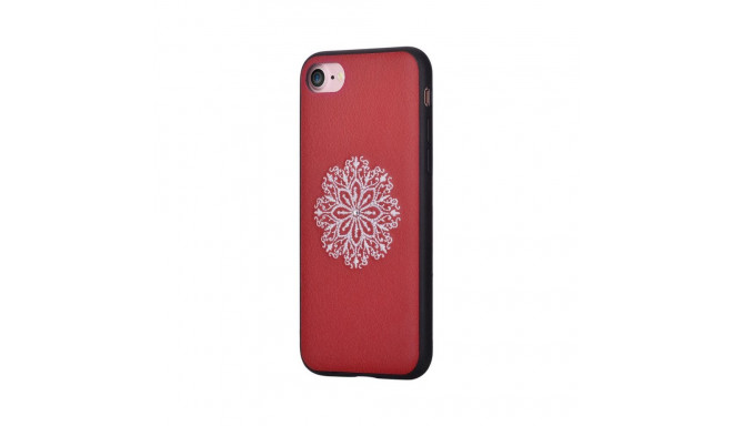 Devia Apple iPhone 7/8 Flower Embroidery Case Red