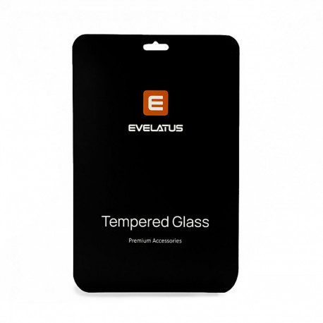 Evelatus Galaxy TAB A9 3x strong 0.33mm Flat Clear Glass Anti-Static