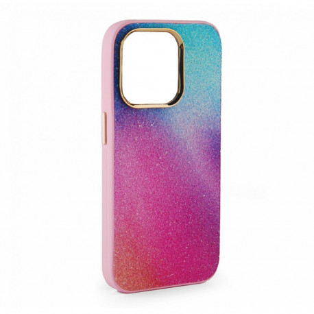 iLike Apple iPhone 14 Print Desire Customized Diamonds Case Pink