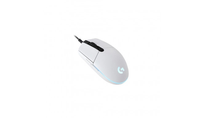 Logitech MOUSE USB OPTICAL G203/WHITE 910-005797